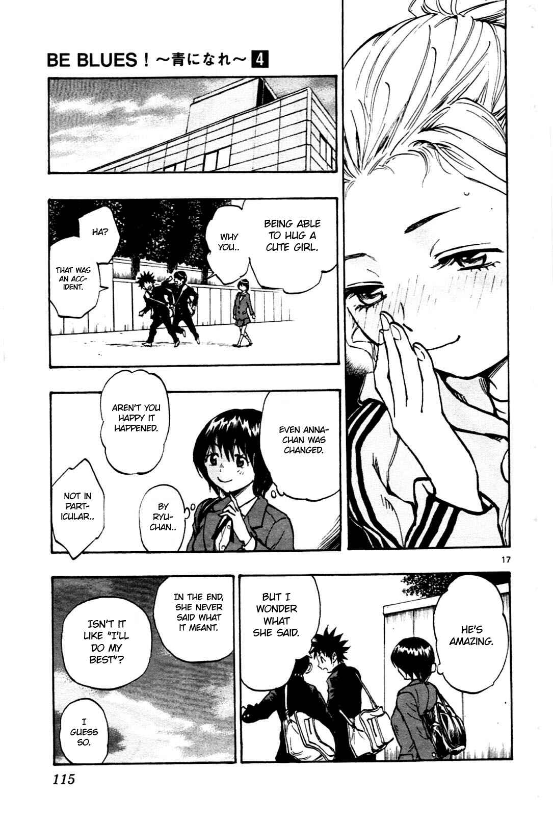 BE BLUES ~Ao ni Nare~ Chapter 33 - Page 17