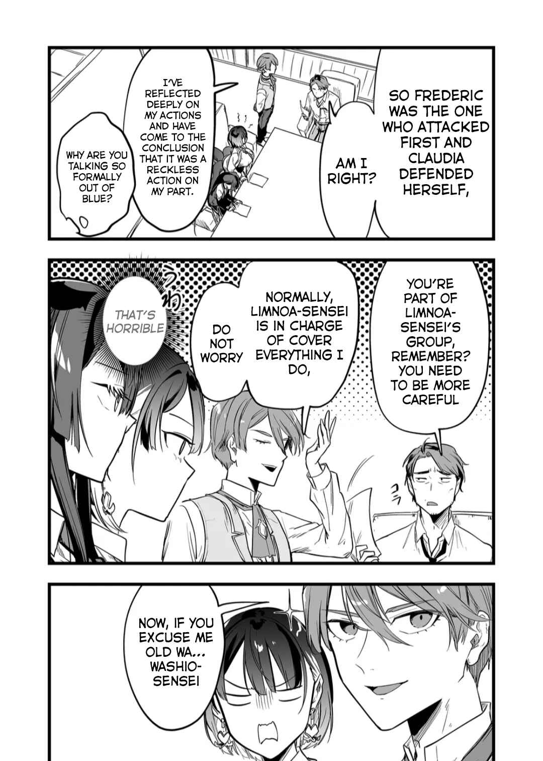 "Ano Toki Tasukete Itadaita Monster Musume desu." Isekai Ossan Kyoushi Totsuzen no Moteki ni Konwaku suru Chapter 9 - Page 14