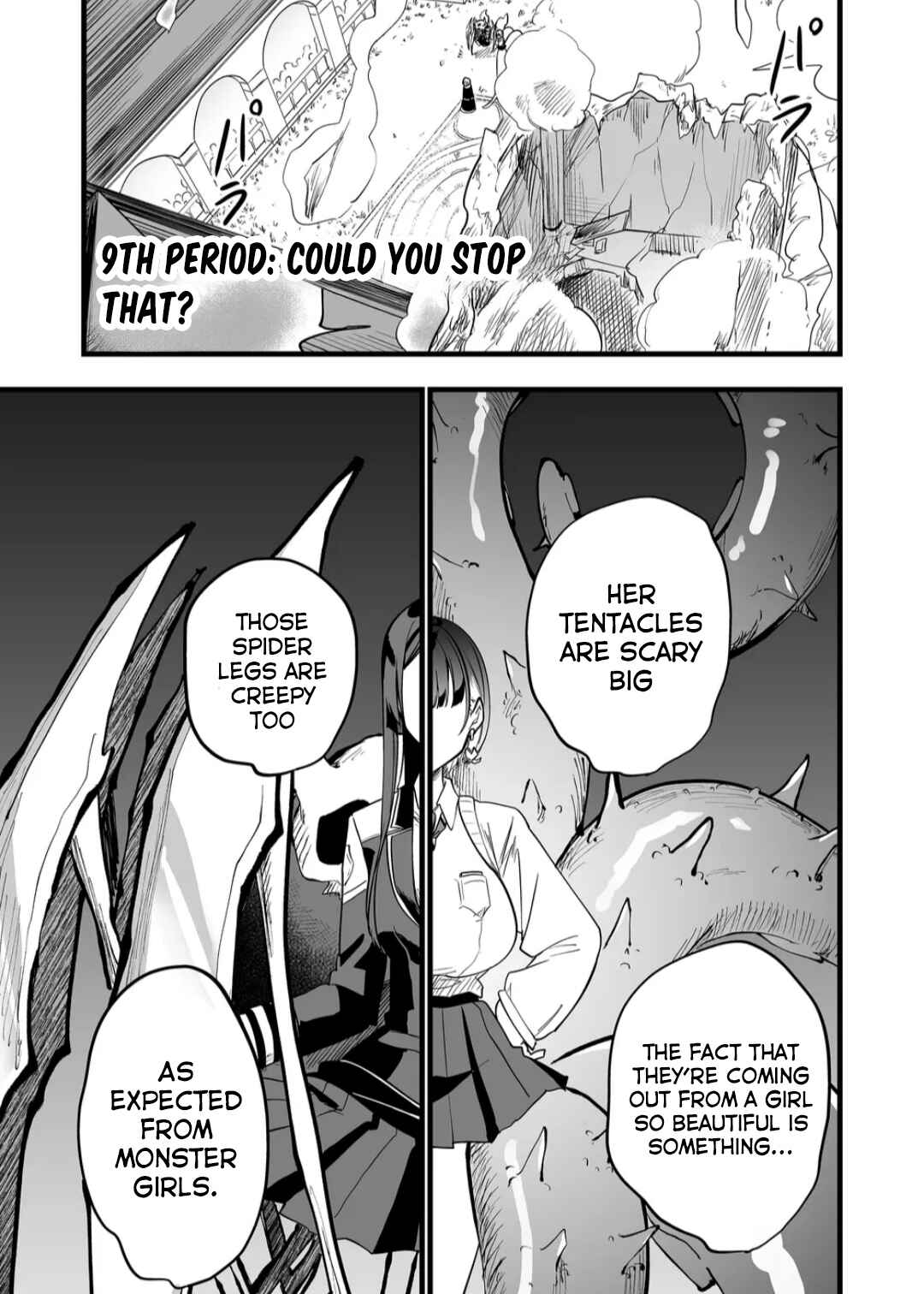 "Ano Toki Tasukete Itadaita Monster Musume desu." Isekai Ossan Kyoushi Totsuzen no Moteki ni Konwaku suru Chapter 9 - Page 2