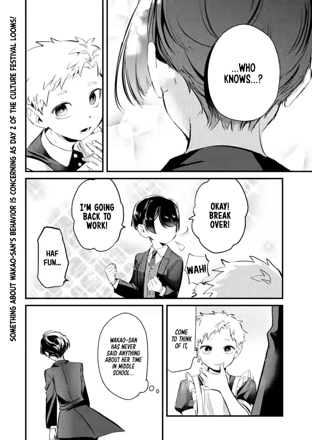 Tonari no Wakao-san wa Miesou de Mienai Chapter 25 - Page 14