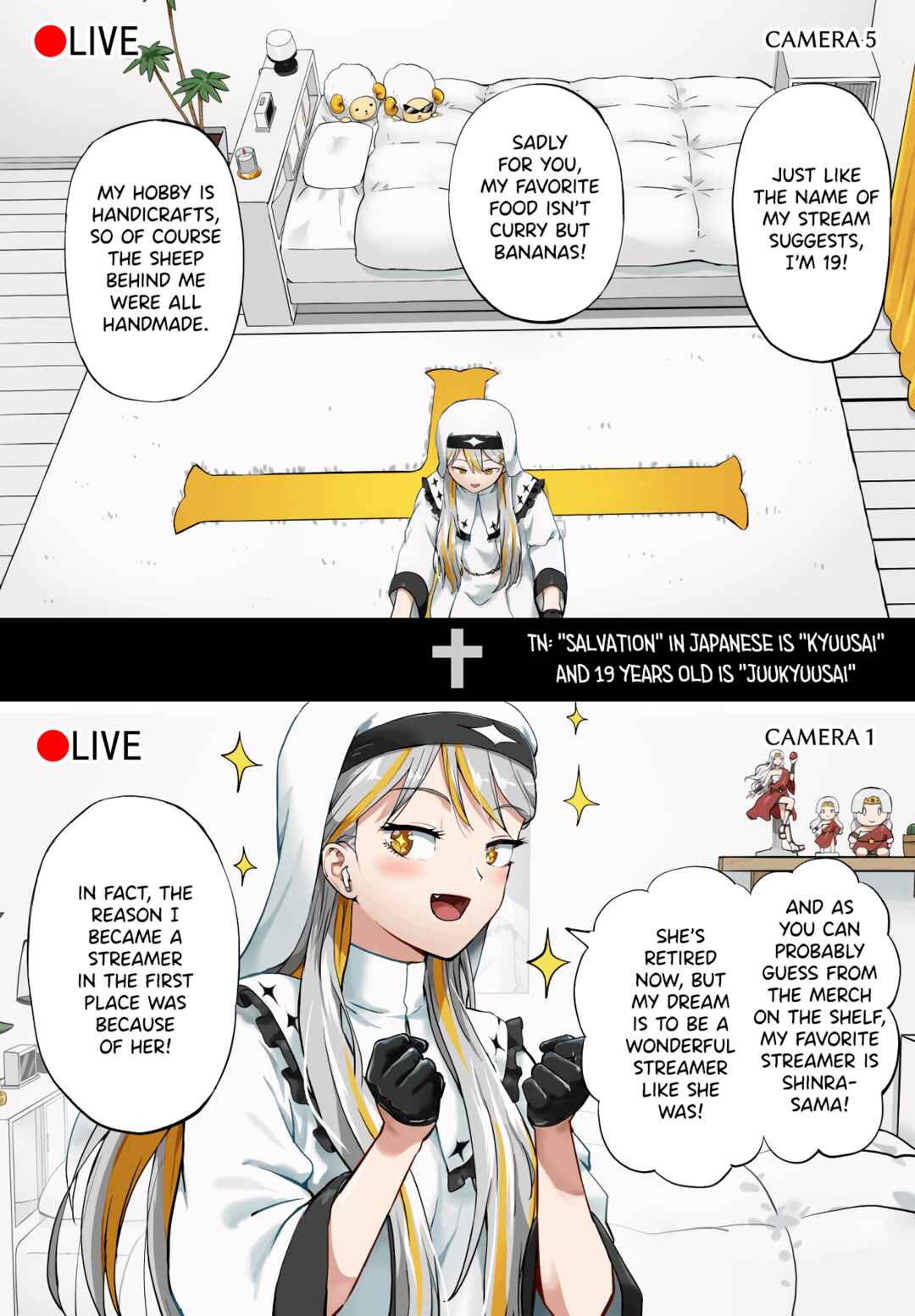 Kyuusai Kei Vtterer ✟ Messiah-chan Chapter 7 - Page 2