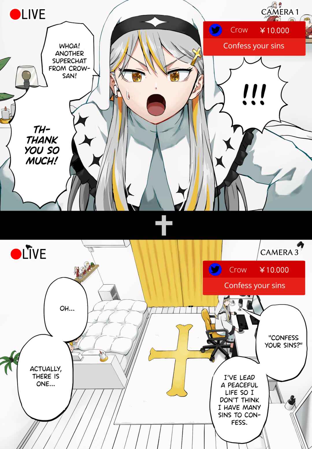 Kyuusai Kei Vtterer ✟ Messiah-chan Chapter 7 - Page 3