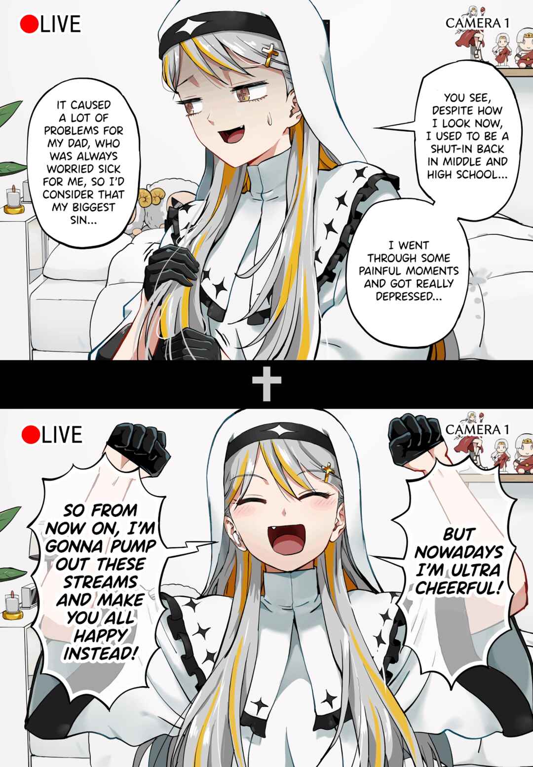 Kyuusai Kei Vtterer ✟ Messiah-chan Chapter 7 - Page 4