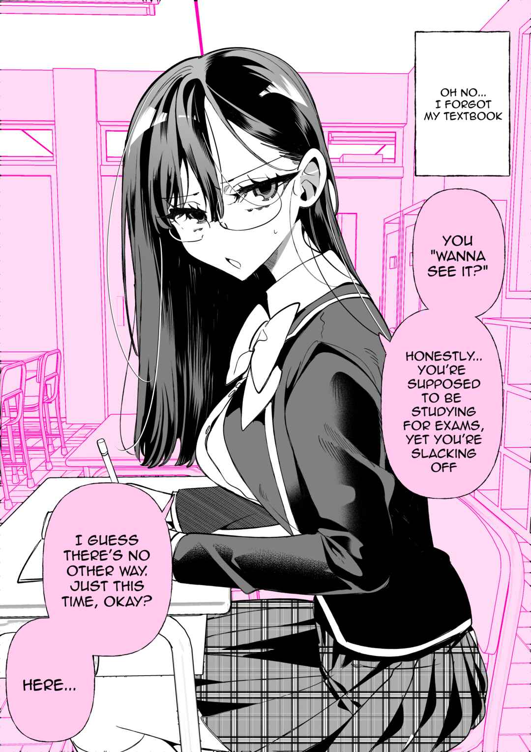 Atama Pink na Megane-chan Chapter 1 - Page 1