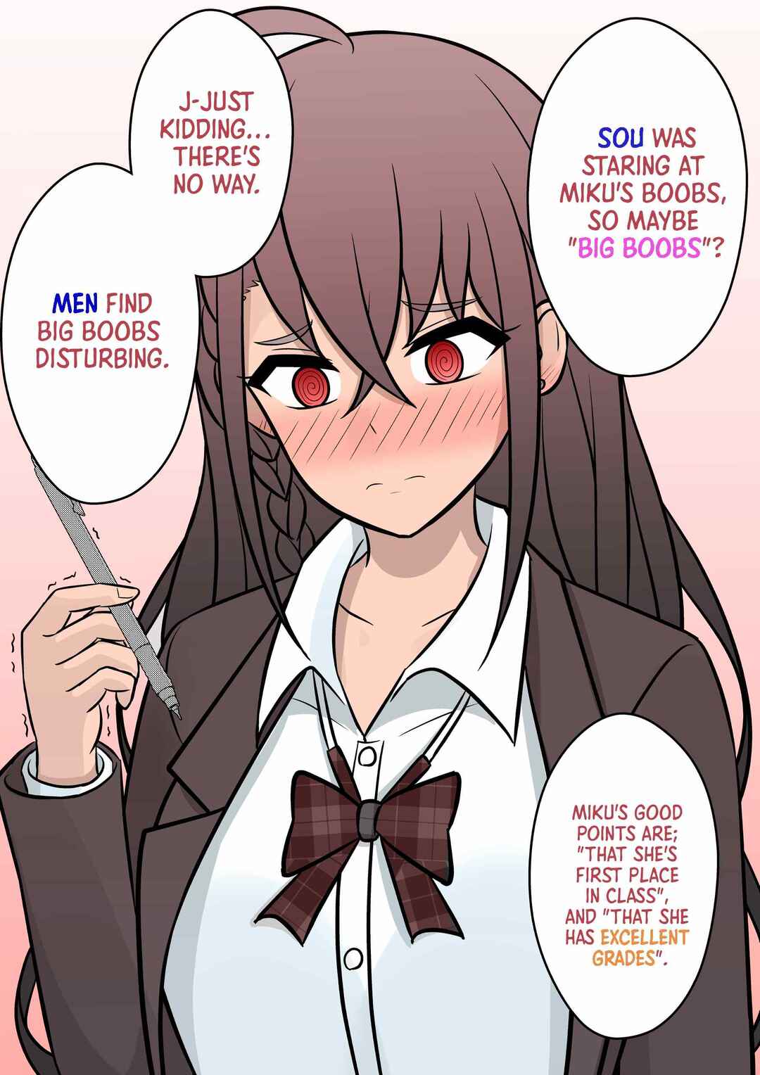 Danjo-hi 1:39 no Heikou Sekai wa Omoi no Hoka Futsuu (Fan Colored) Chapter 62 - Page 6