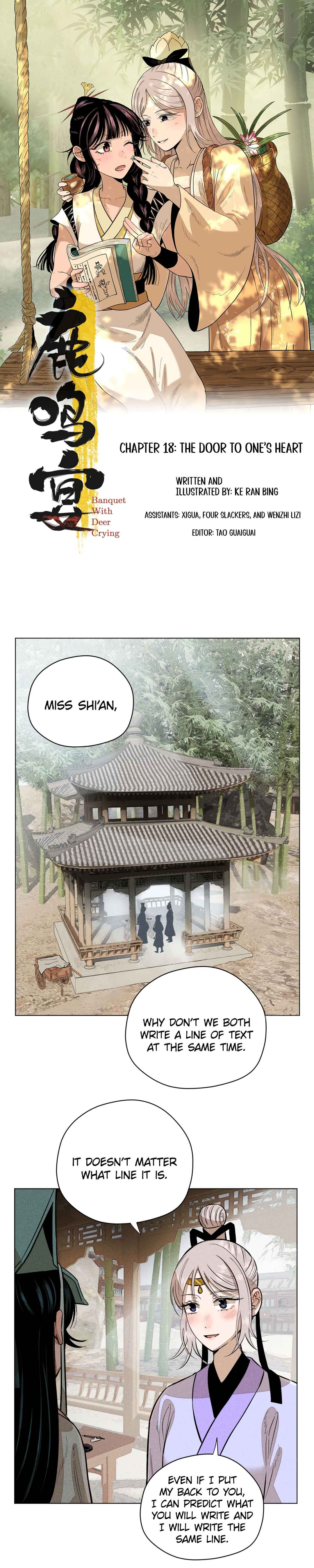 Banquet With Deer Crying Chapter 18.1 - Page 1