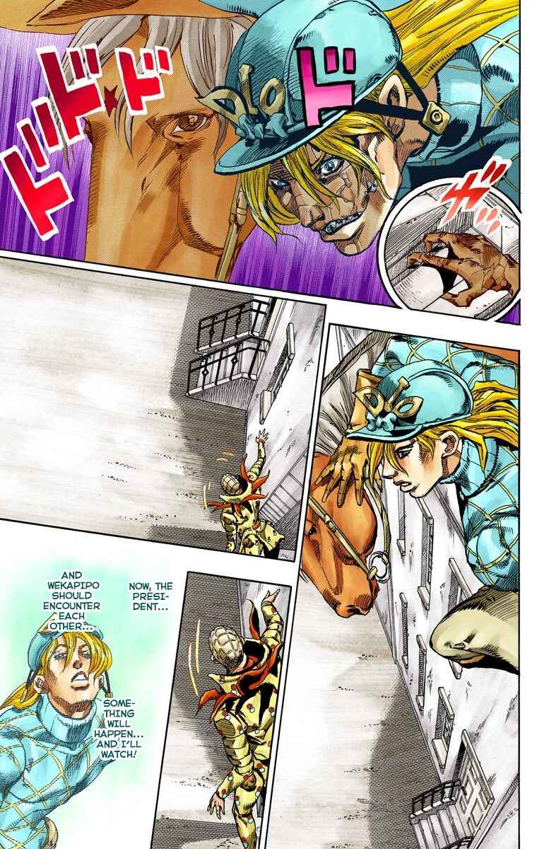 JoJo no Kimyou na Bouken: Part 7 - Steel Ball Run Color-ban Chapter 68 - Page 12