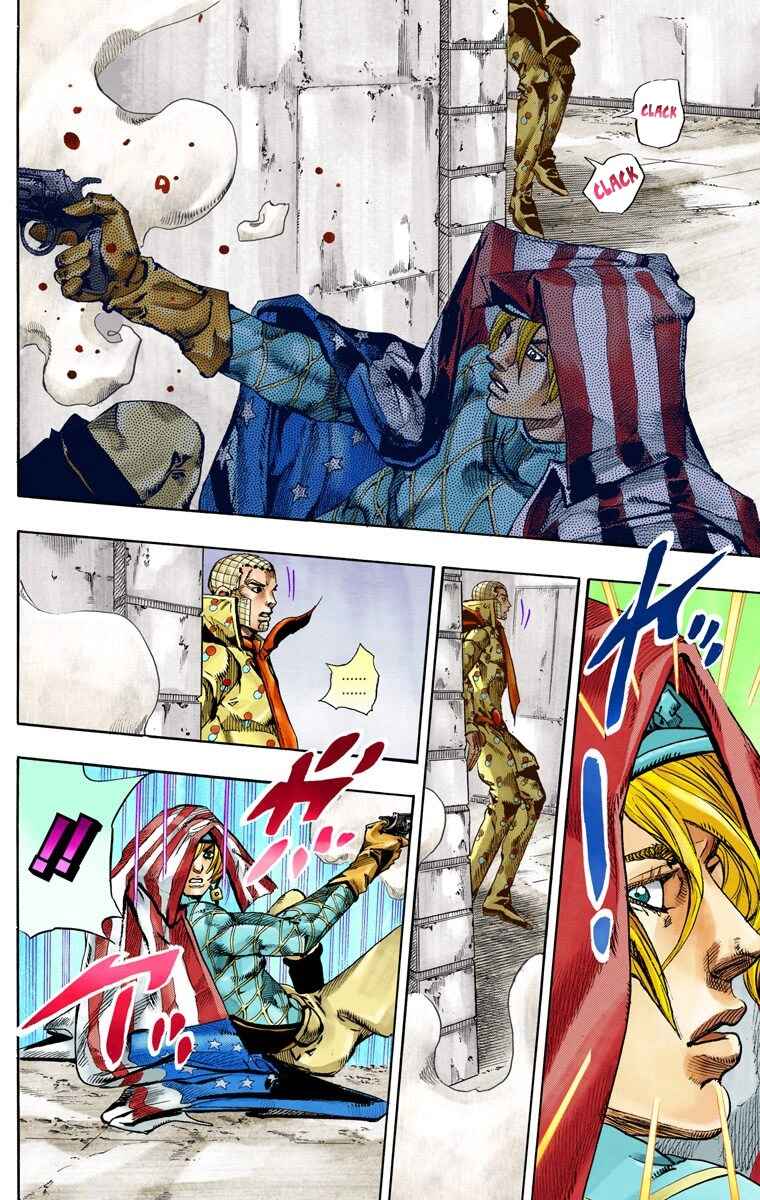JoJo no Kimyou na Bouken: Part 7 - Steel Ball Run Color-ban Chapter 68 - Page 18