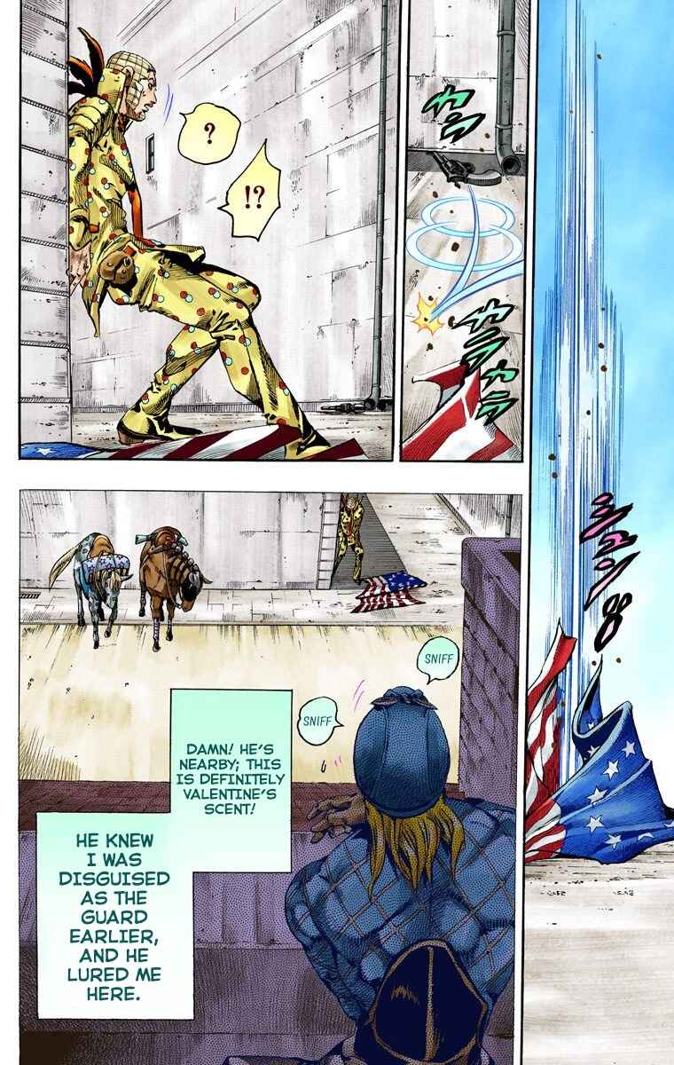 JoJo no Kimyou na Bouken: Part 7 - Steel Ball Run Color-ban Chapter 68 - Page 21