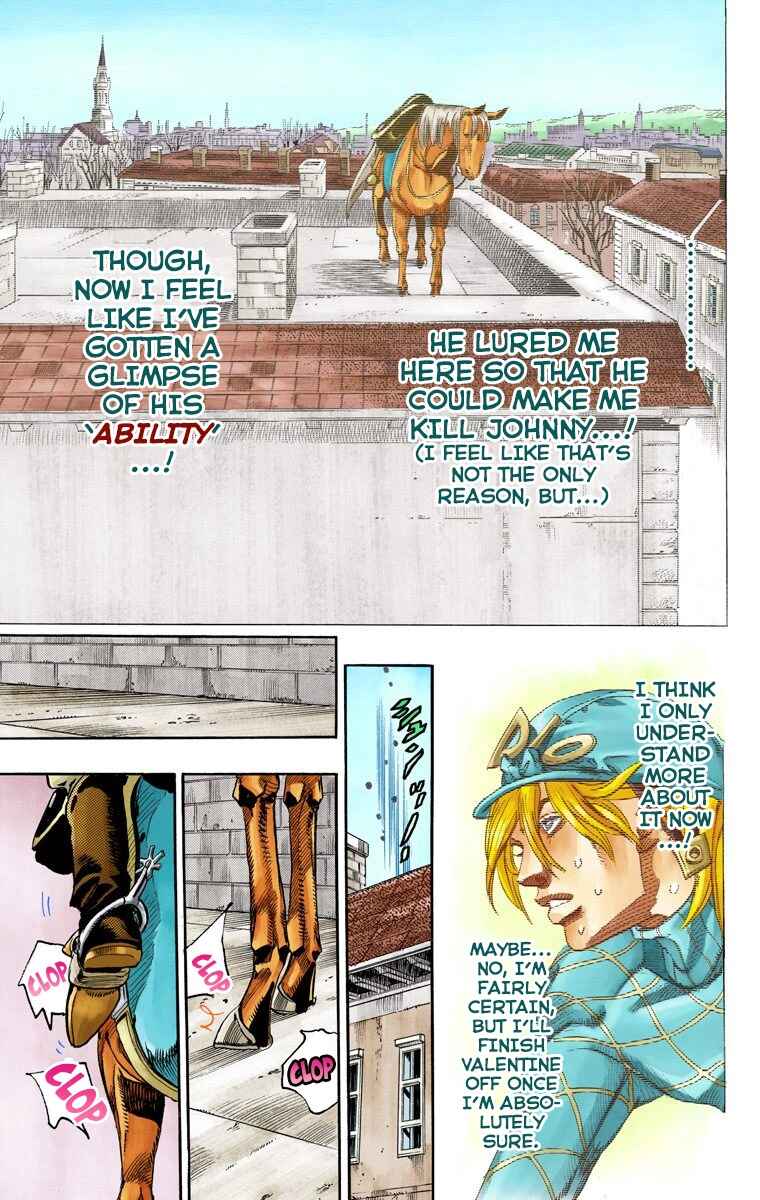 JoJo no Kimyou na Bouken: Part 7 - Steel Ball Run Color-ban Chapter 68 - Page 22