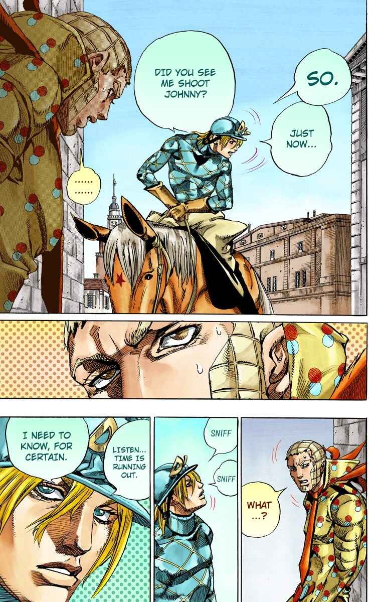 JoJo no Kimyou na Bouken: Part 7 - Steel Ball Run Color-ban Chapter 68 - Page 24