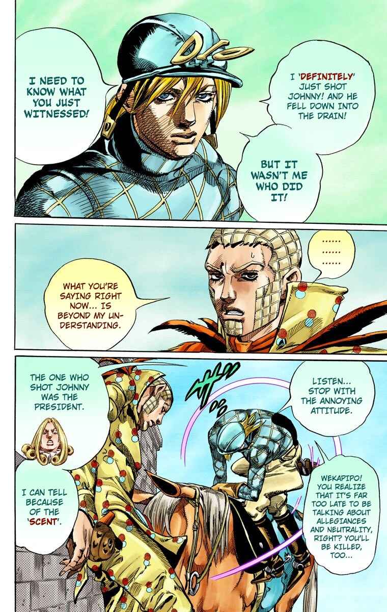 JoJo no Kimyou na Bouken: Part 7 - Steel Ball Run Color-ban Chapter 68 - Page 25
