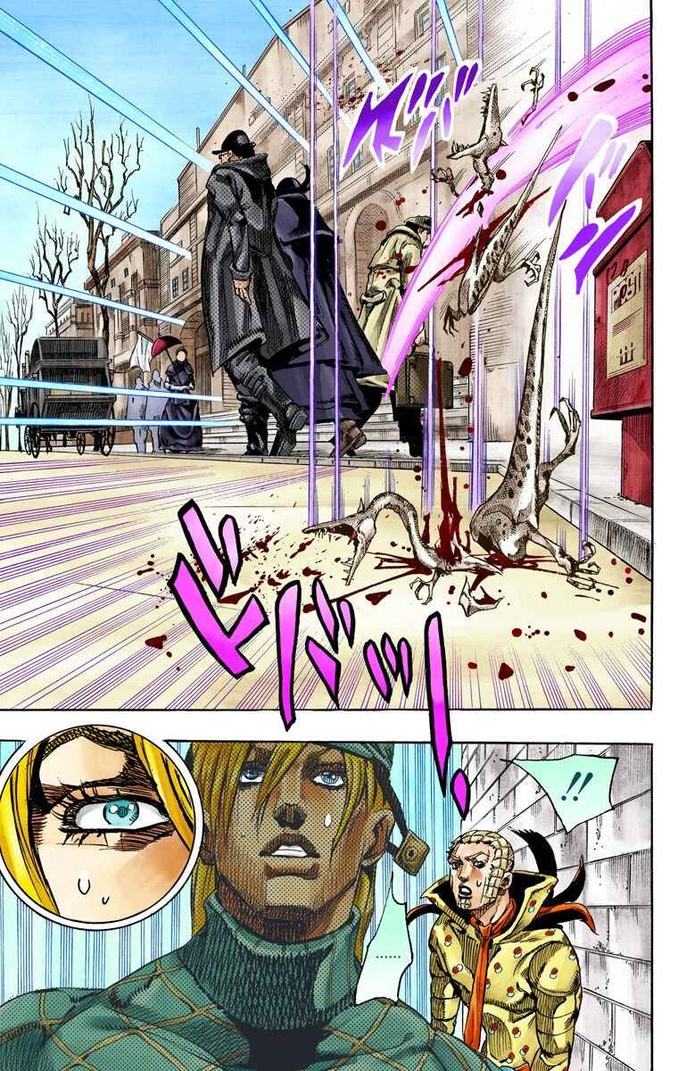JoJo no Kimyou na Bouken: Part 7 - Steel Ball Run Color-ban Chapter 68 - Page 29