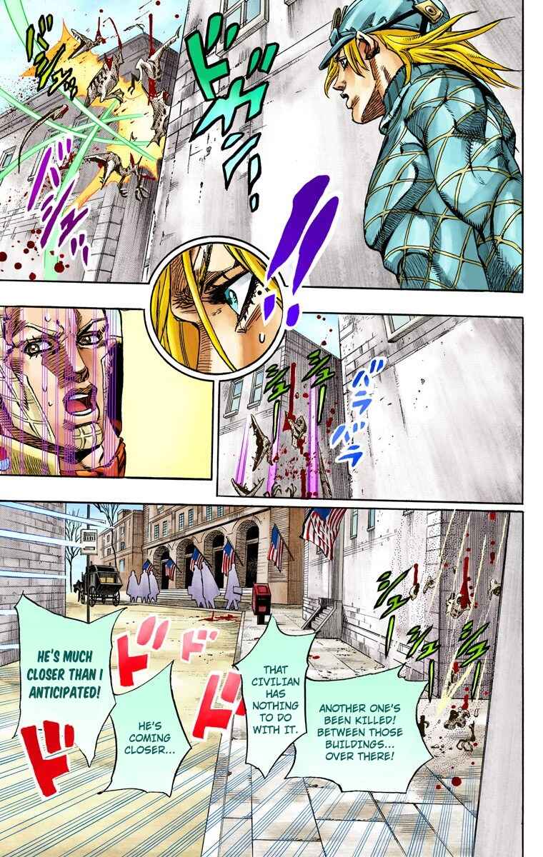 JoJo no Kimyou na Bouken: Part 7 - Steel Ball Run Color-ban Chapter 68 - Page 31