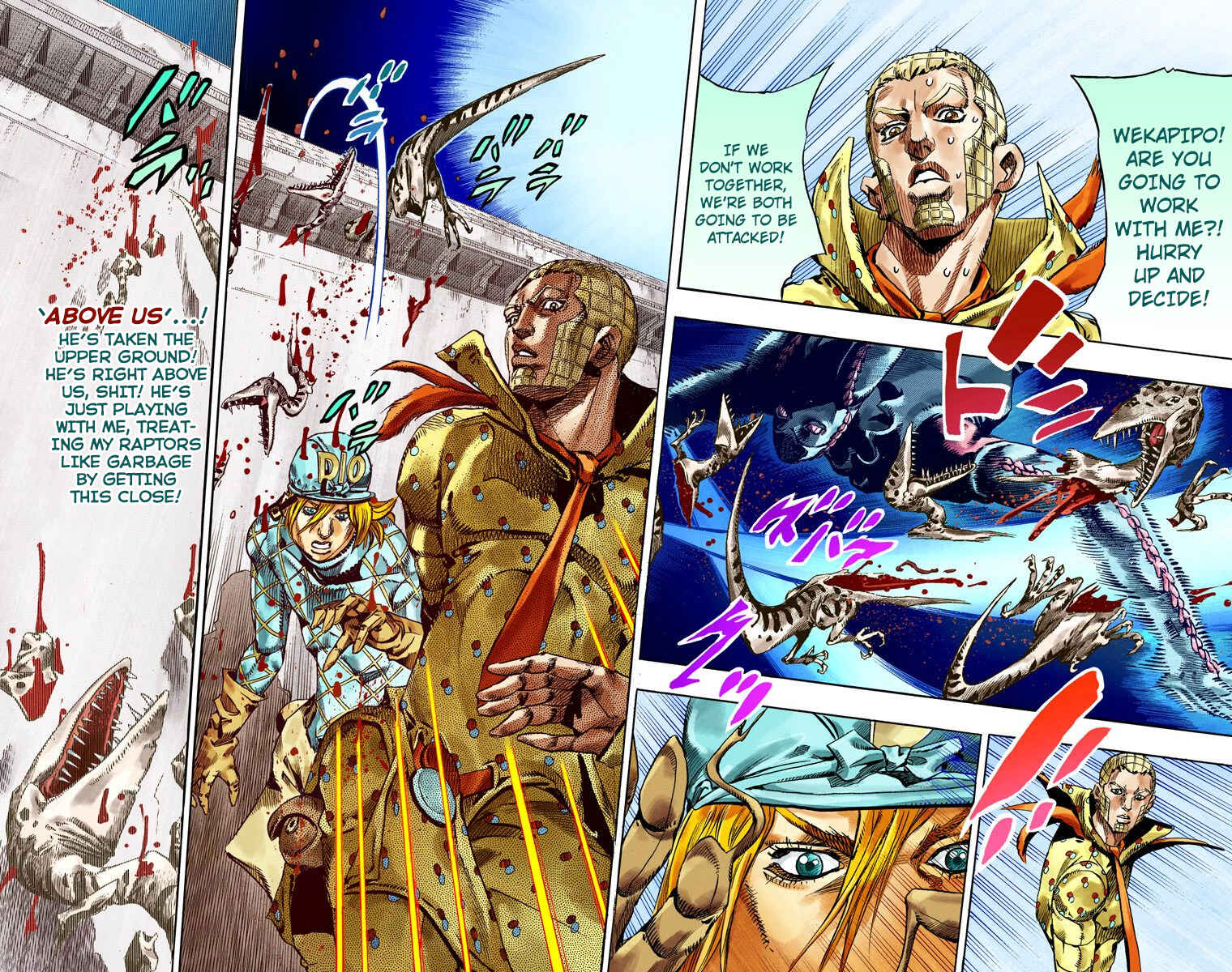 JoJo no Kimyou na Bouken: Part 7 - Steel Ball Run Color-ban Chapter 68 - Page 36