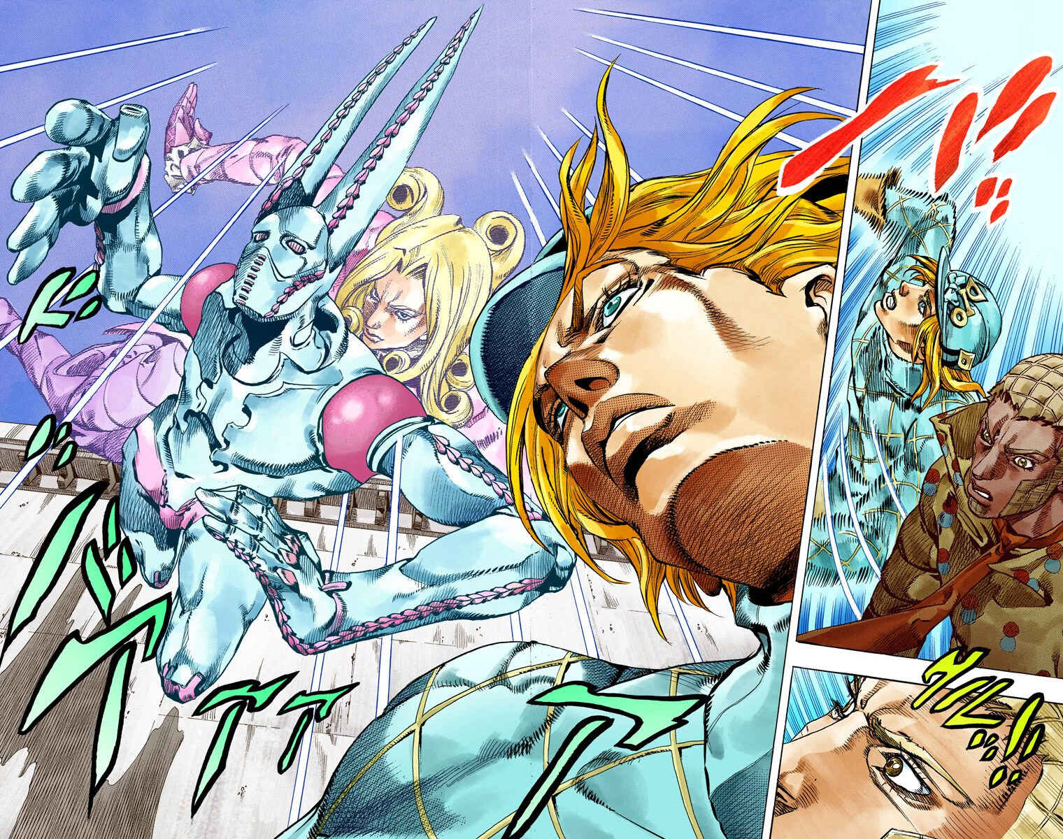 JoJo no Kimyou na Bouken: Part 7 - Steel Ball Run Color-ban Chapter 68 - Page 37