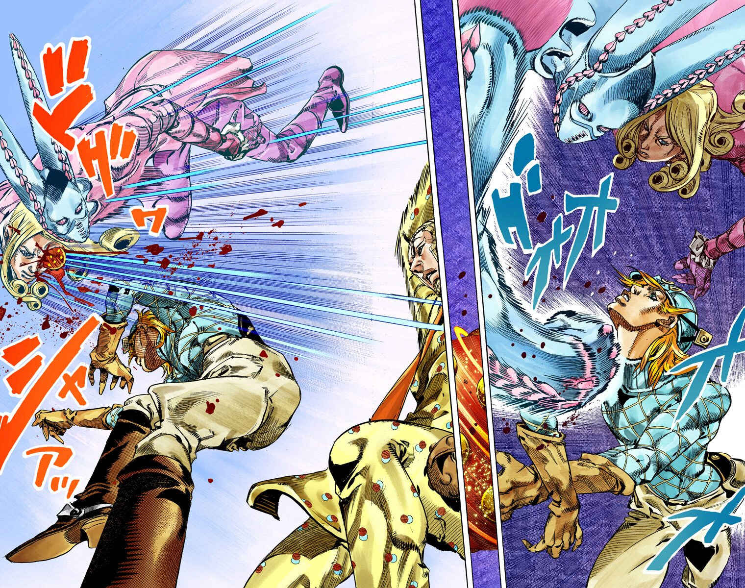 JoJo no Kimyou na Bouken: Part 7 - Steel Ball Run Color-ban Chapter 68 - Page 38