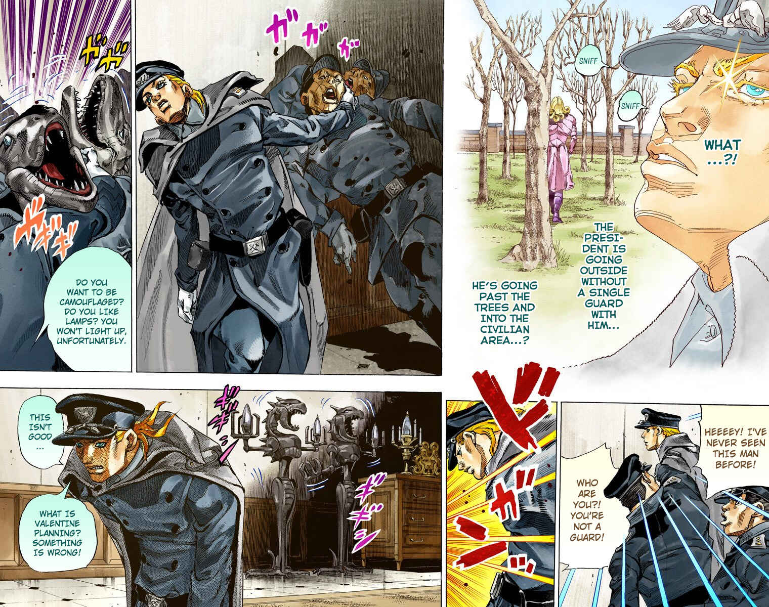 JoJo no Kimyou na Bouken: Part 7 - Steel Ball Run Color-ban Chapter 68 - Page 6