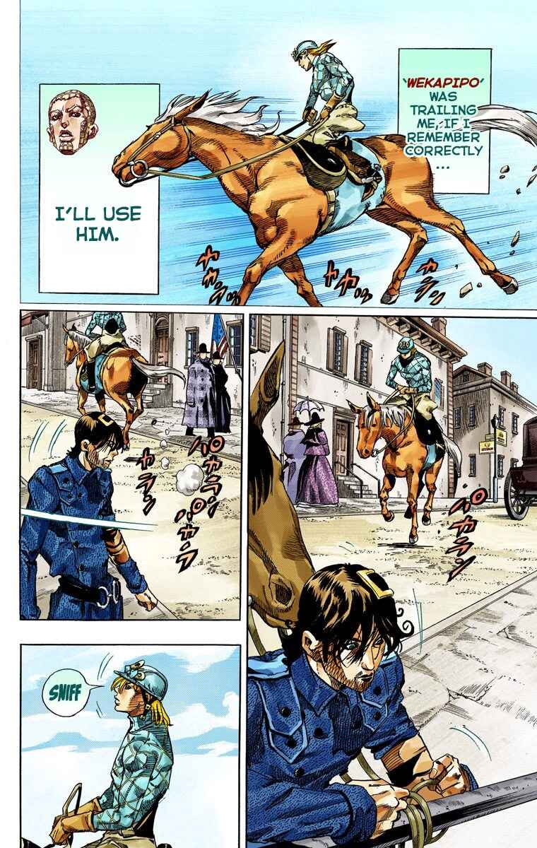 JoJo no Kimyou na Bouken: Part 7 - Steel Ball Run Color-ban Chapter 68 - Page 9