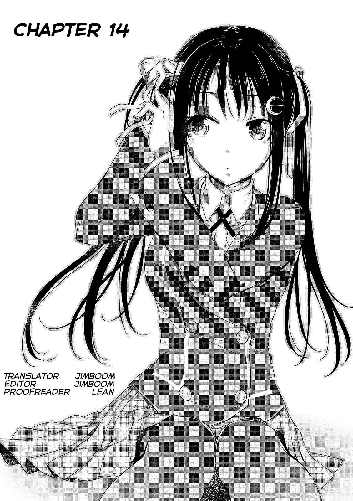 Hiota no Kanojo ga Ore no Motteru Eroge ni Kyoumi Shinshin Nanda ga...... Chapter 14 - Page 1