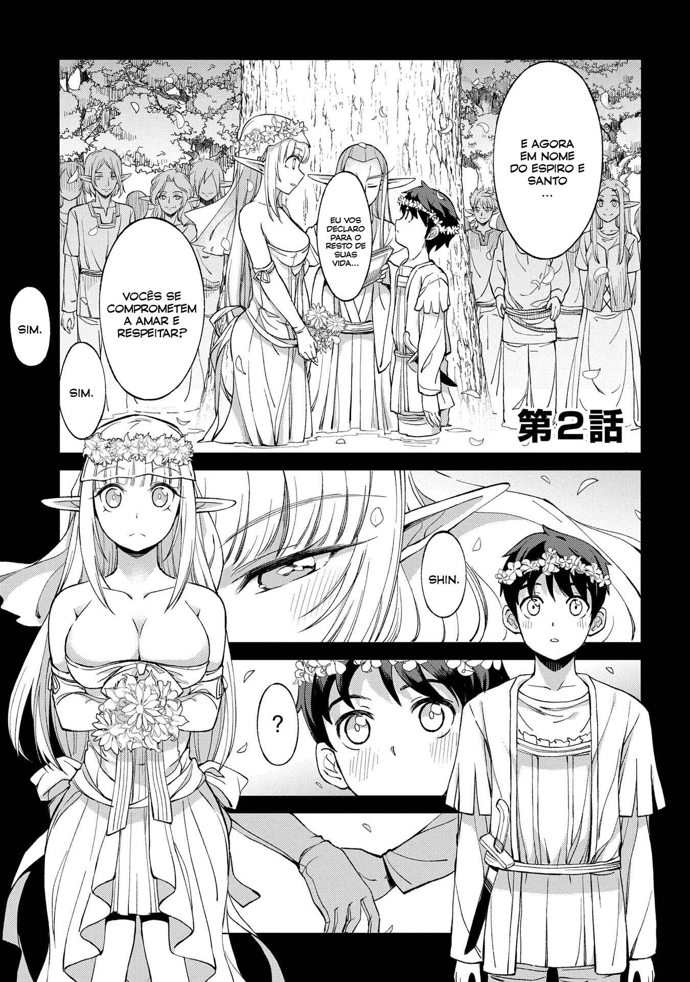 Hokkaidou no Gen'eki Hunter ga Isekai ni Hourikomarete Mita ~Elf Yome to Meguru Isekai Shuryou Life~ Chapter 2 - Page 2