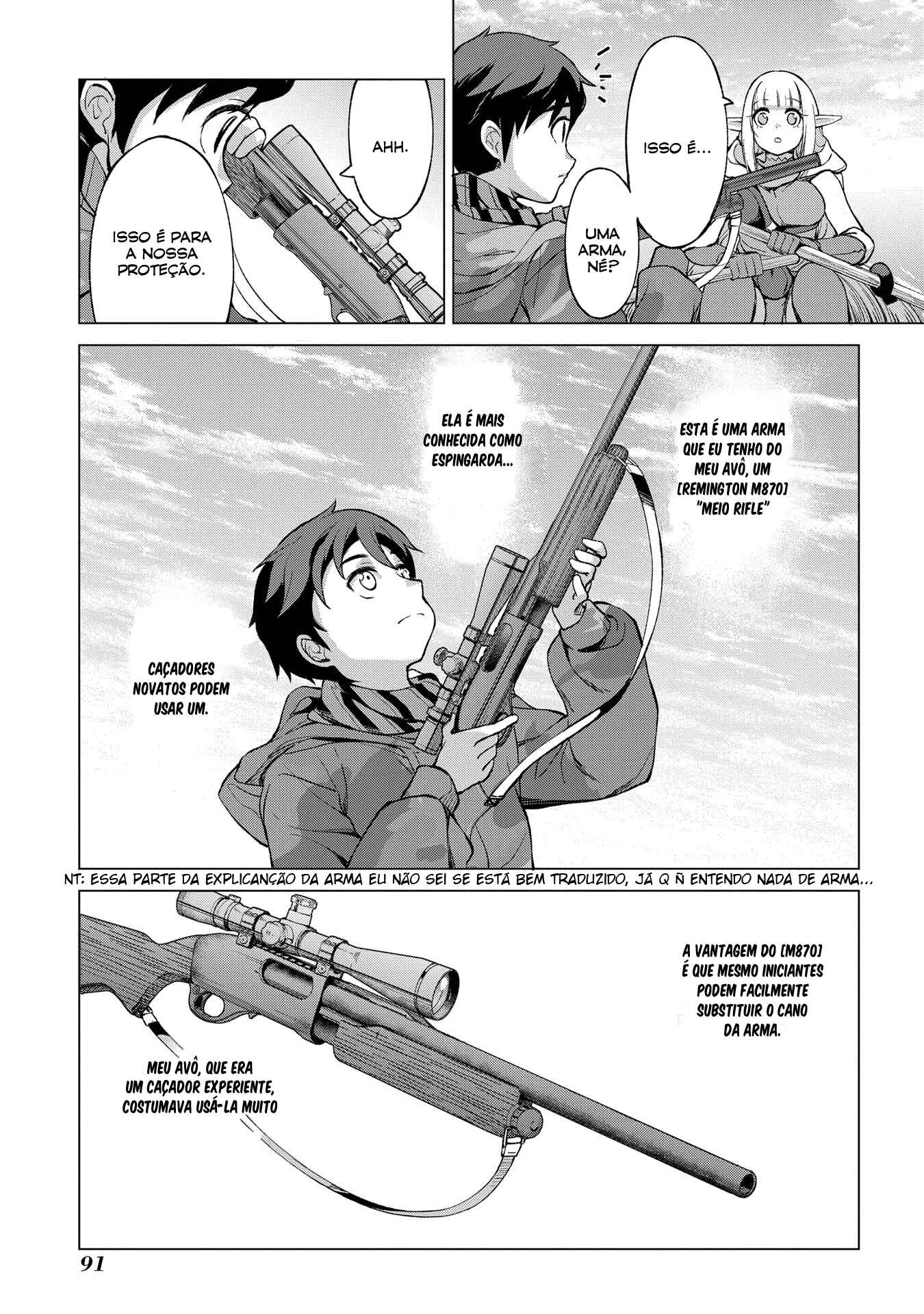 Hokkaidou no Gen'eki Hunter ga Isekai ni Hourikomarete Mita ~Elf Yome to Meguru Isekai Shuryou Life~ Chapter 2 - Page 20