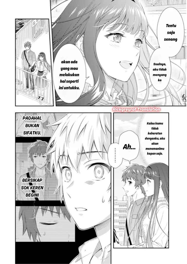 Toumei na Yoru ni Kakeru-kun to, Me ni Mienai Koi wo Shita. Chapter 4.3 - Page 9