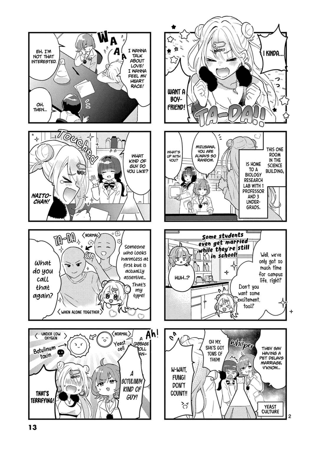 Lalalab☆ ~Gal to Kagaku to Seishun to!~ Chapter 2 - Page 3