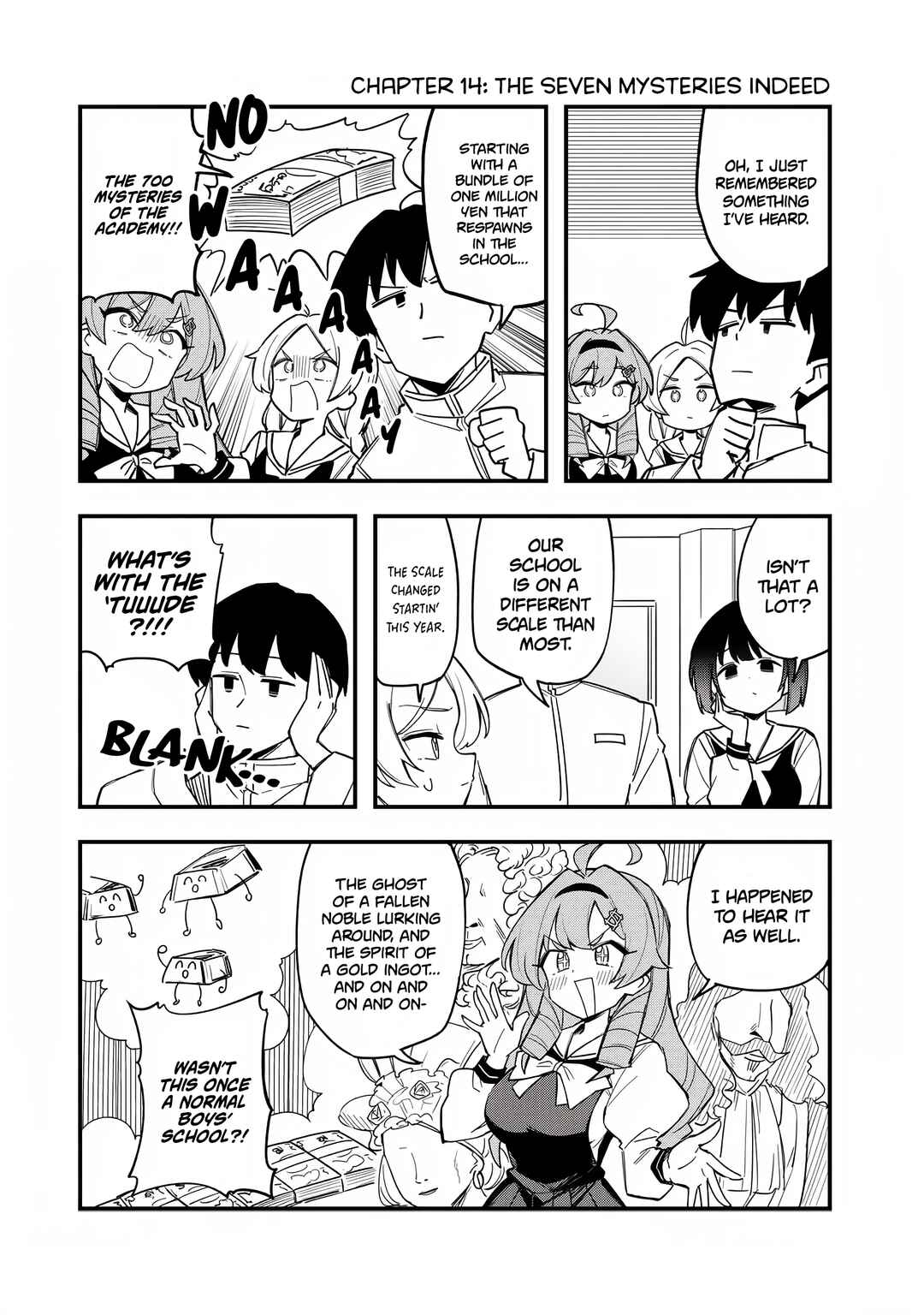 Bakushin Ojou-sama Dou! Chapter 14 - Page 1