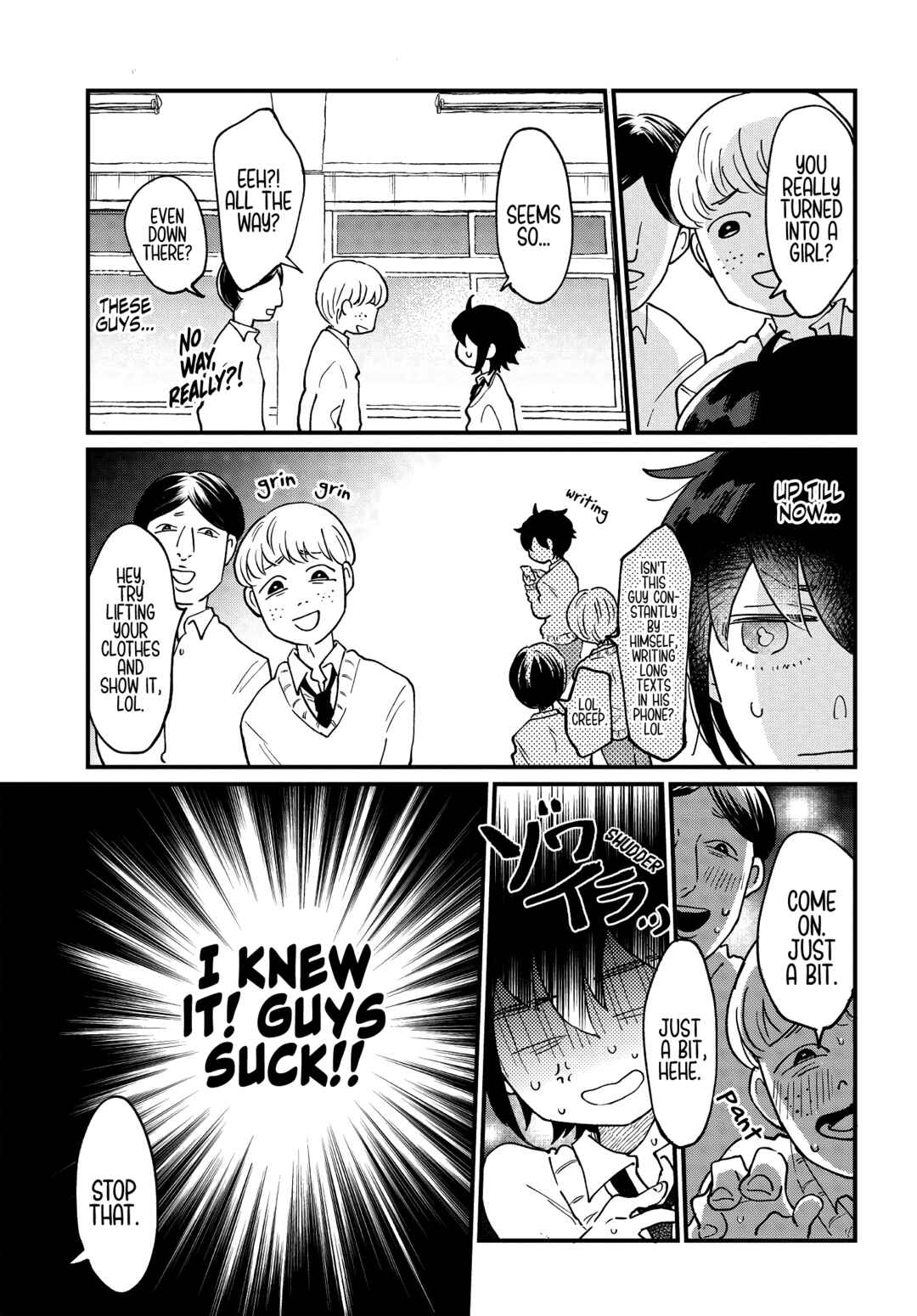 Girl's Heart @ High School Boy Chapter 1 - Page 8