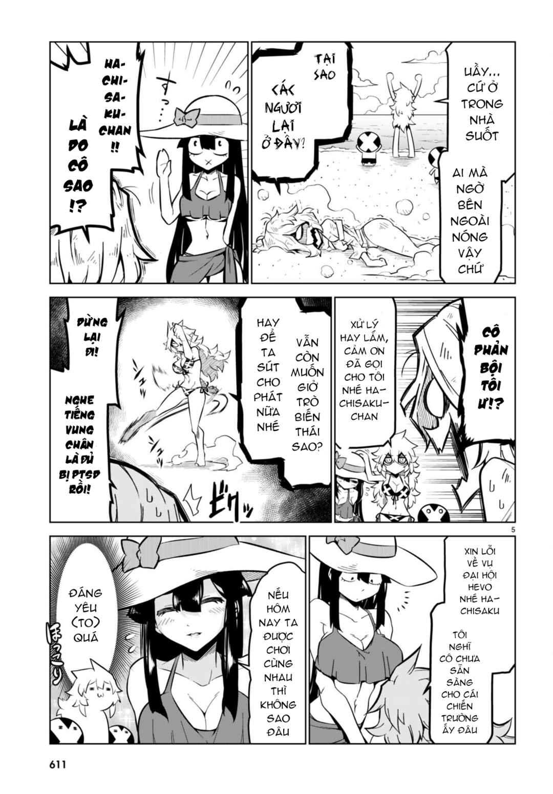 Zannen Onna Kanbu Black General-san Chapter 170 - Page 7