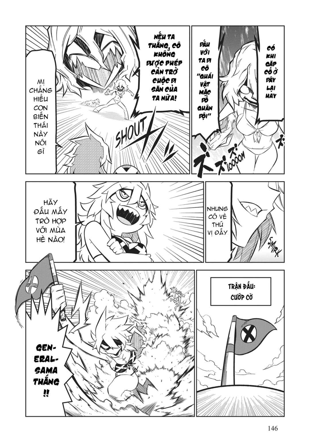 Zannen Onna Kanbu Black General-san Chapter 170 - Page 8