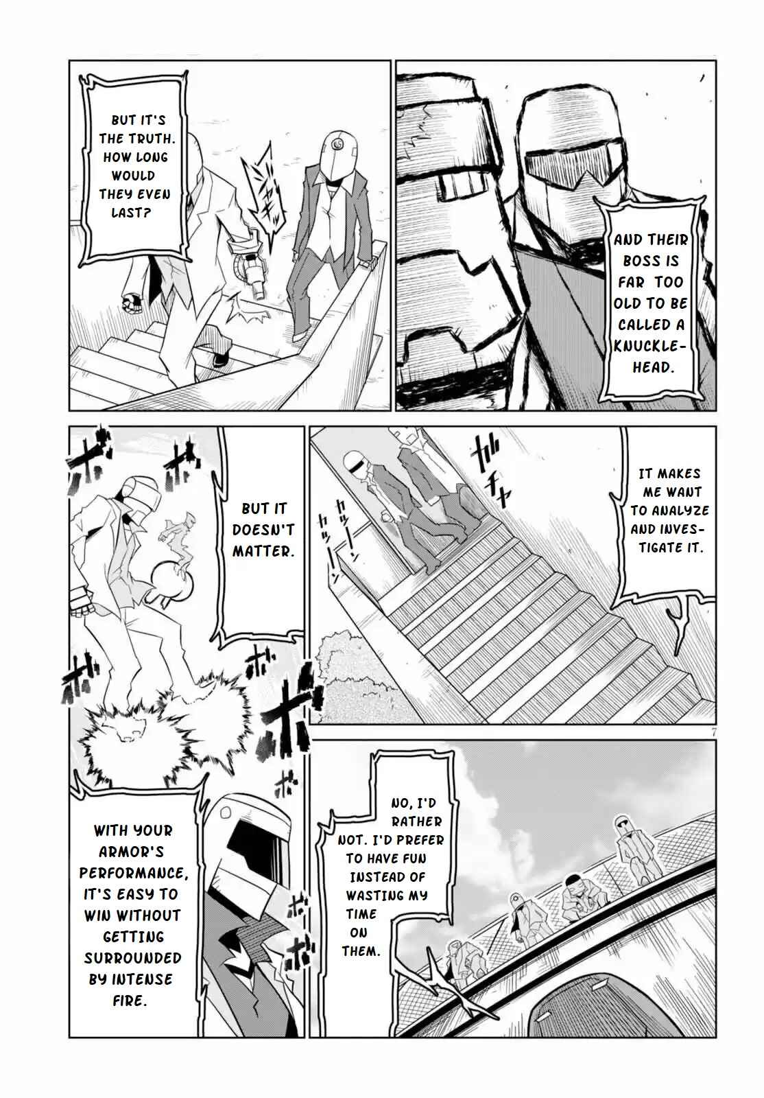 Zannen Onna Kanbu Black General-san Chapter 60 - Page 8