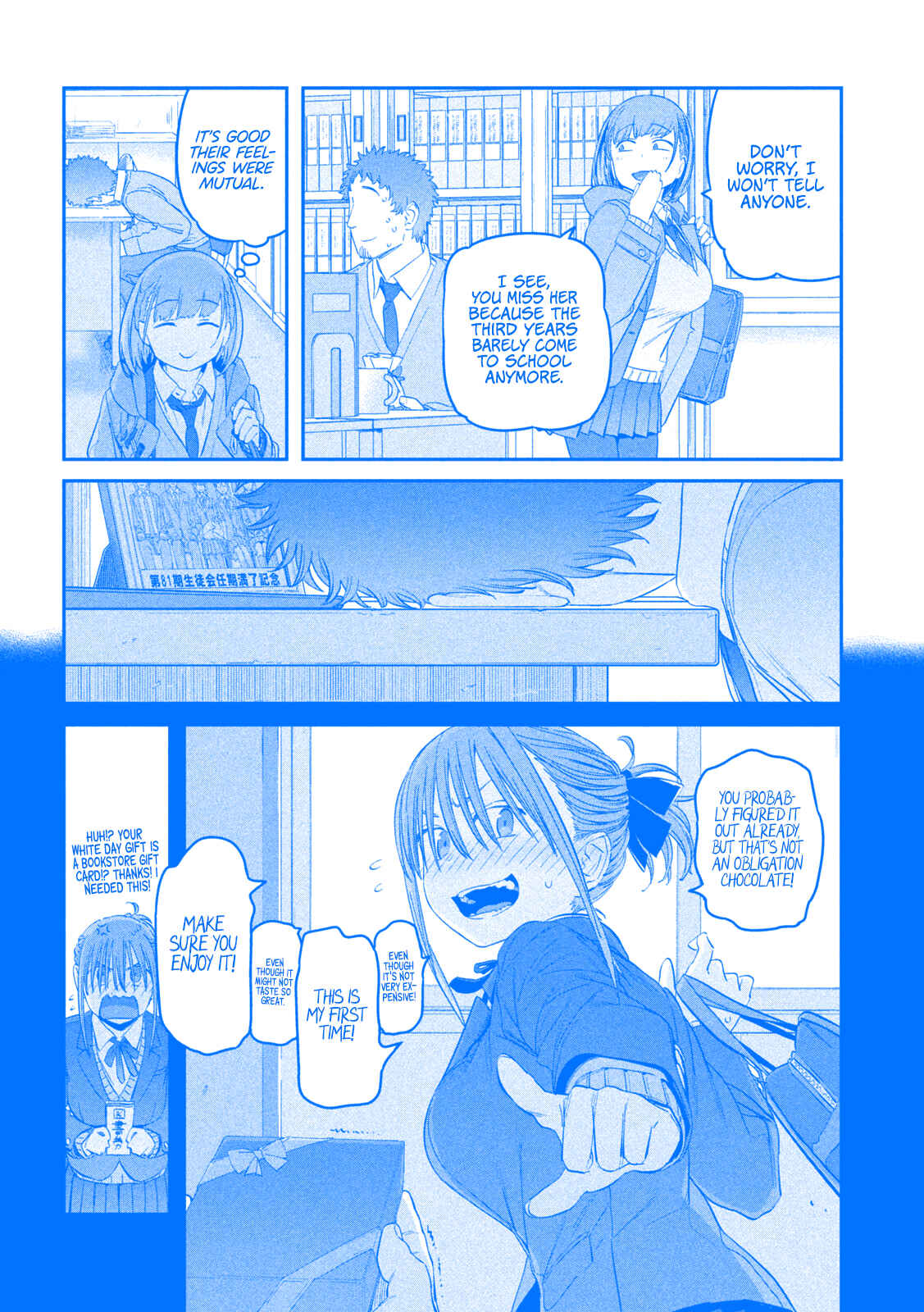 Getsuyoubi no Tawawa (Blue) (Fan Colored) Chapter 25 - Page 13