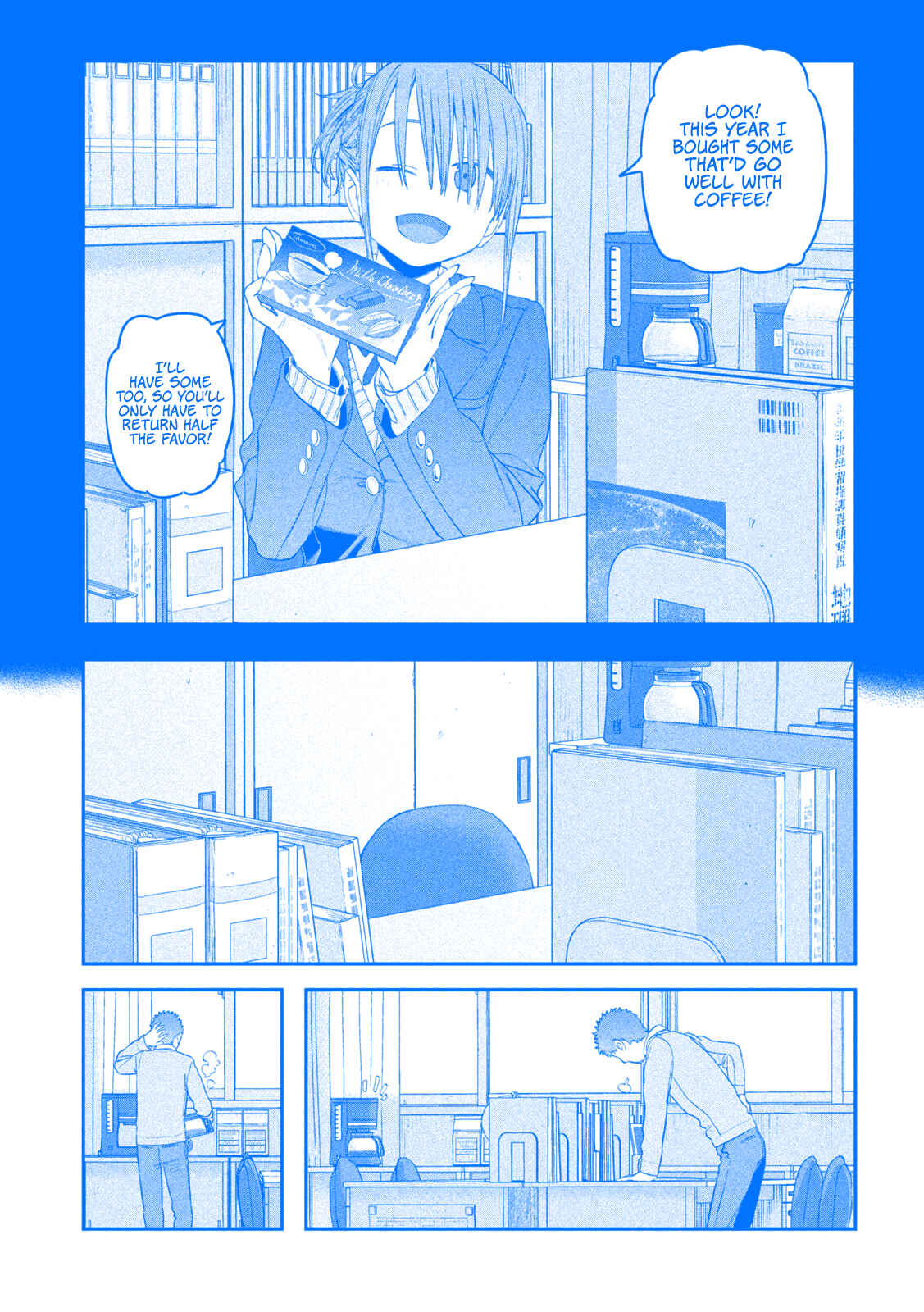 Getsuyoubi no Tawawa (Blue) (Fan Colored) Chapter 25 - Page 14