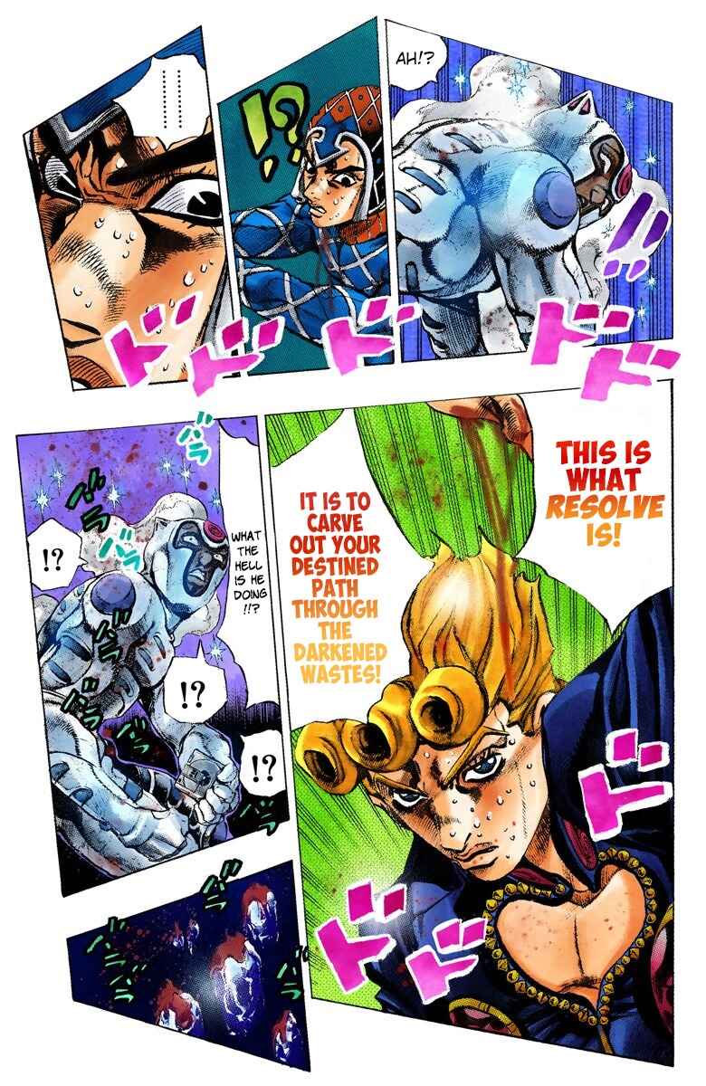 JoJo no Kimyou na Bouken: Part 5 - Ougon no Kaze Color-ban Chapter 75 - Page 10