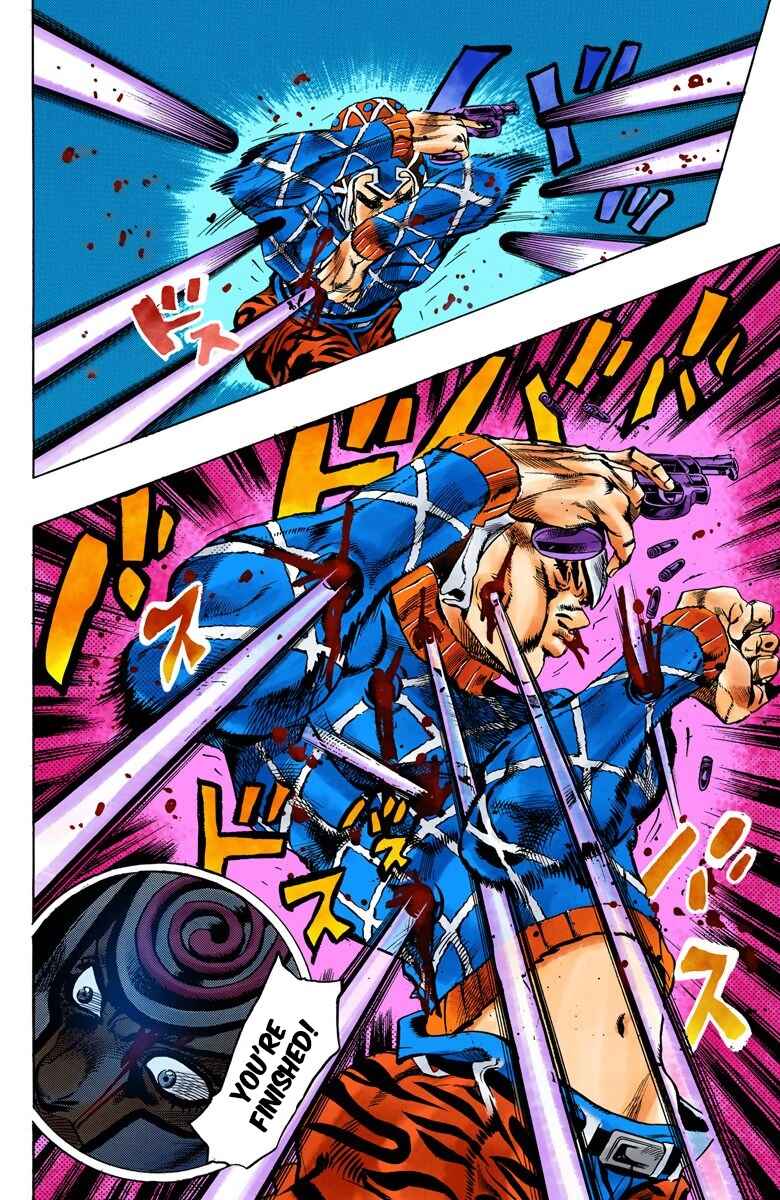 JoJo no Kimyou na Bouken: Part 5 - Ougon no Kaze Color-ban Chapter 75 - Page 16