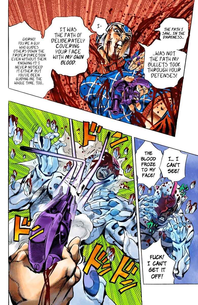 JoJo no Kimyou na Bouken: Part 5 - Ougon no Kaze Color-ban Chapter 75 - Page 18