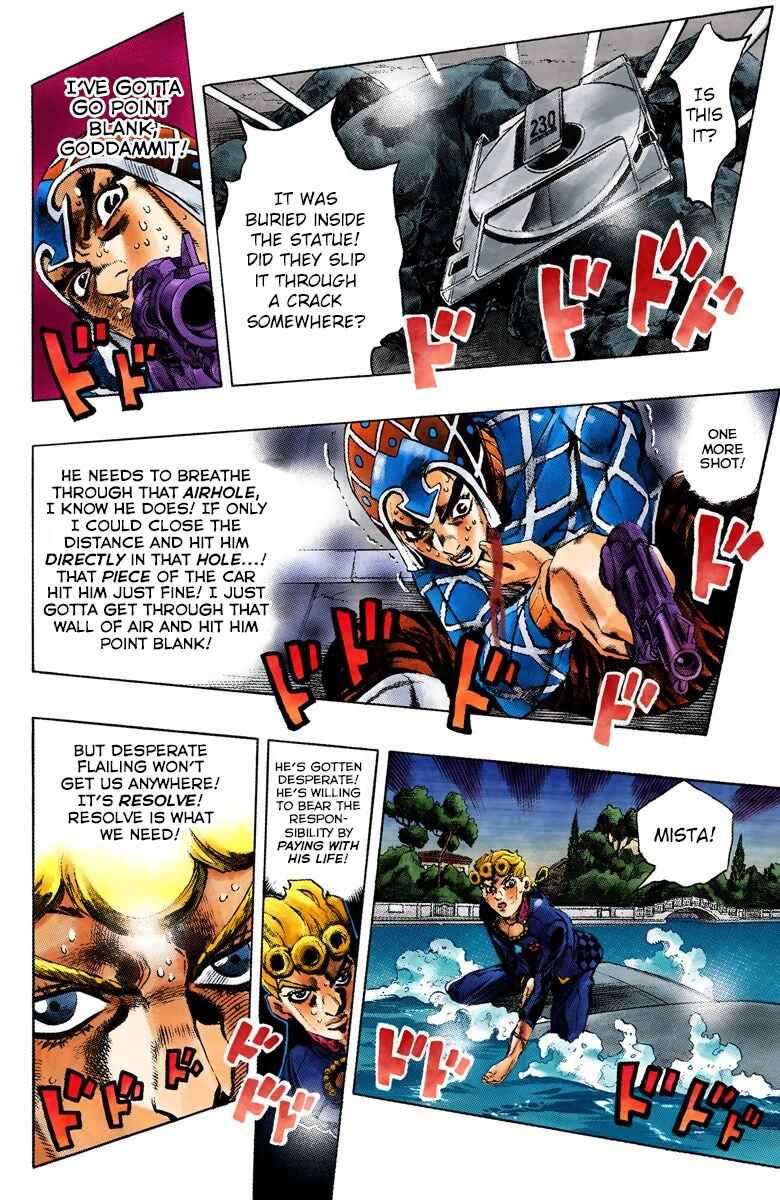 JoJo no Kimyou na Bouken: Part 5 - Ougon no Kaze Color-ban Chapter 75 - Page 5