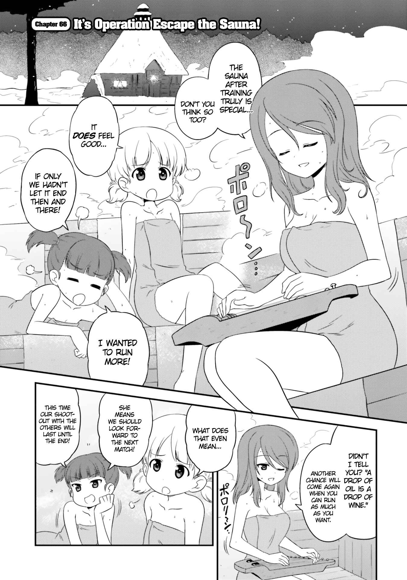 GIRLS und PANZER - Motto Love Love Sakusen desu! Chapter 66 - Page 1