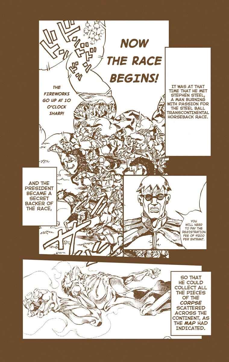 JoJo no Kimyou na Bouken: Part 7 - Steel Ball Run Color-ban Chapter 30.5 - Page 5