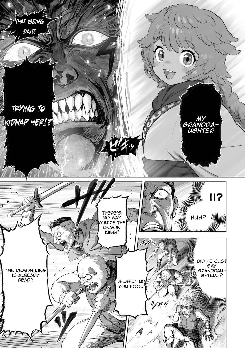 Kono Inu to Kitara Mago no Koto shika Kangaeteinai ~Kensei Maou no Yarinokoshi~ Chapter 1 - Page 34