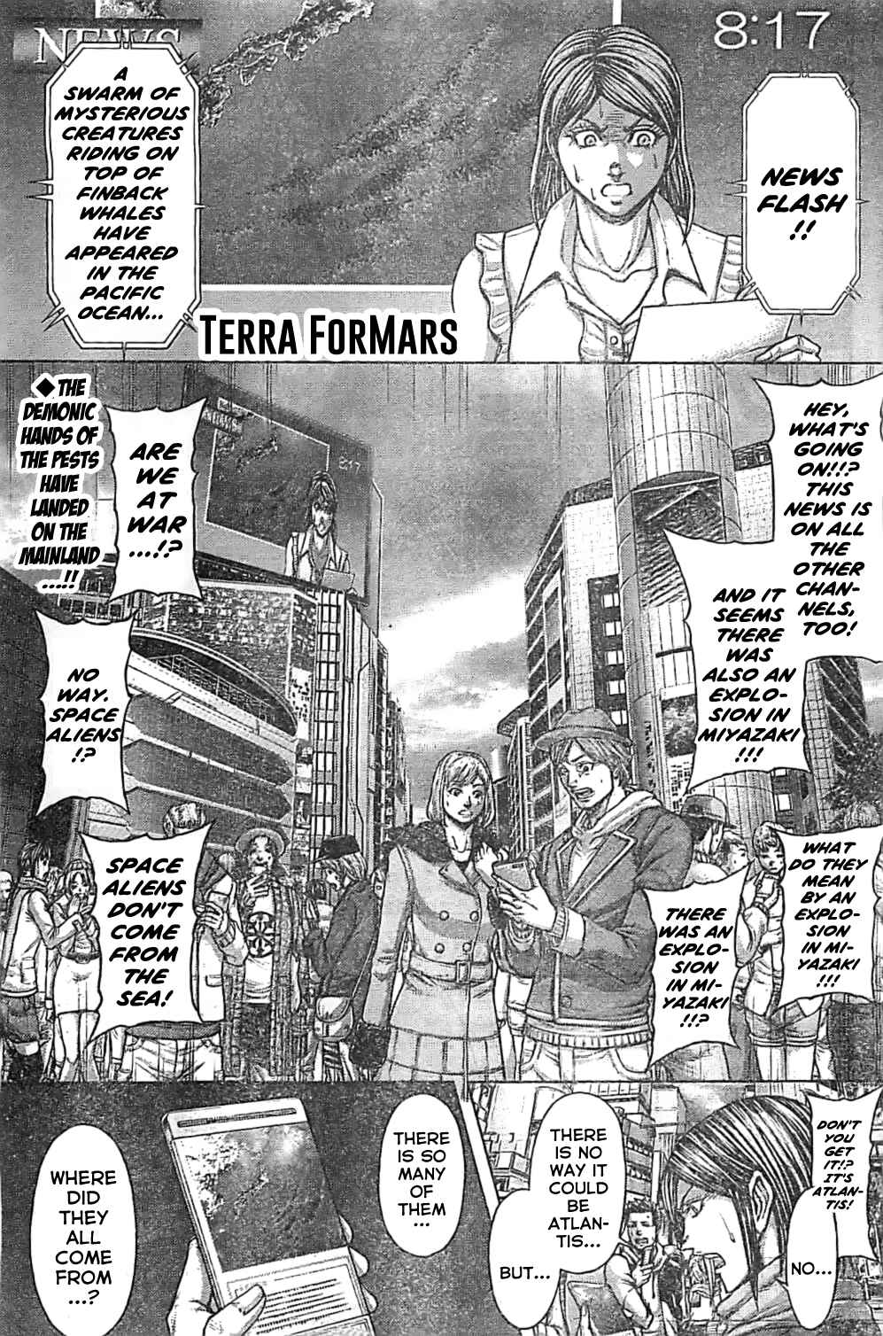 Terra Formars Chapter 202 - Page 1