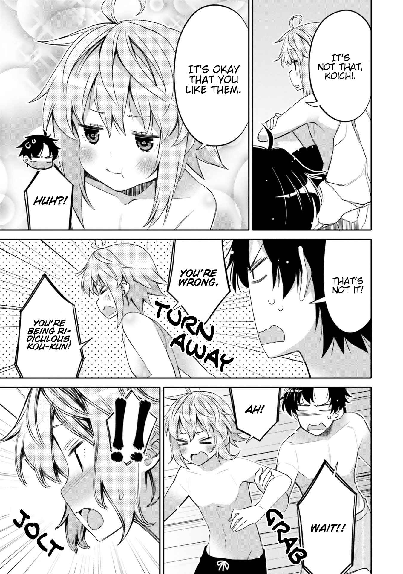 Ore no  Tomodachi ♂♀ ga Kawaisugite Komaru! Chapter 9 - Page 11