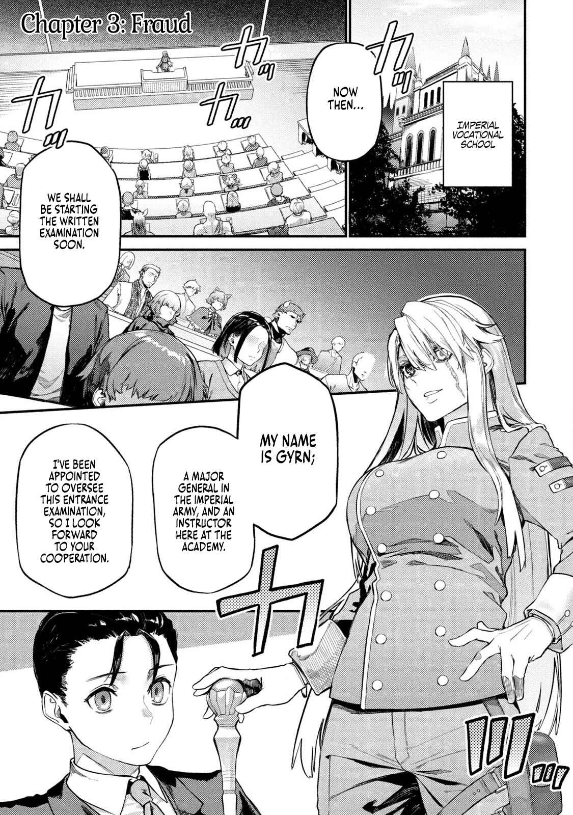 Wagamama Oujo ni Tsukaeta Bannou Shitsuji, Tonari no Teikoku de Saikyou no Gunjin ni Nariagari Musou Suru Chapter 3 - Page 1