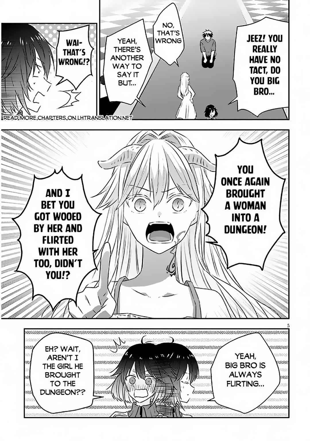 Maou ni Natta node, Dungeon Tsukutte Jingai Musume to Honobono Suru Chapter 69.1 - Page 6