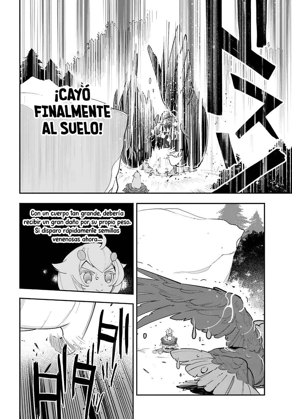 Shokubutsu Monster Musume Nikki: Seijo datta Watashi ga Uragirareta Hate ni Alraune ni Tensei Shite Shimatta node, kore kara wa Kougousei o Shinagara Shizuka ni Shokubutsu Life o Sugoshimasu Chapter 24 - Page 22