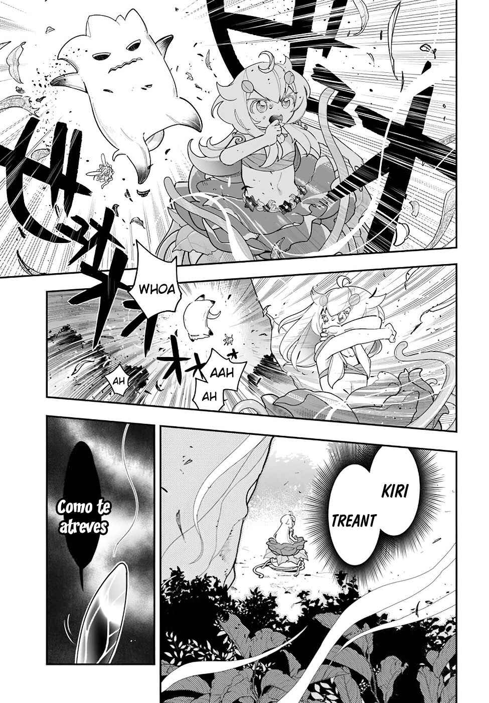 Shokubutsu Monster Musume Nikki: Seijo datta Watashi ga Uragirareta Hate ni Alraune ni Tensei Shite Shimatta node, kore kara wa Kougousei o Shinagara Shizuka ni Shokubutsu Life o Sugoshimasu Chapter 24 - Page 5