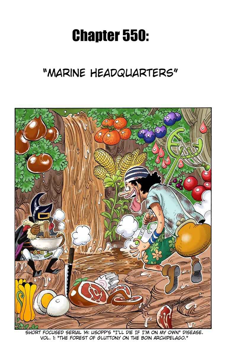 One Piece (Official Colored) Chapter 550 - Page 2