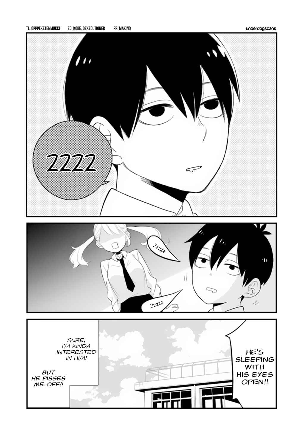 Kuzumi-kun, Can't You Read the Room? Chapter 0.1 - Page 20